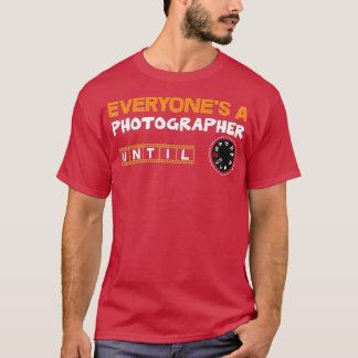 Photography Day Cameraman Camera Photographer (1) T-Shirt