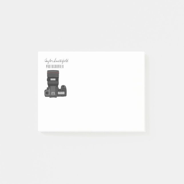 Photography DSLR Post-it Notes (Front)