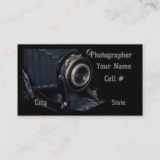 Photography Event Services Business Card