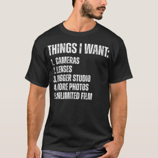 Photography Fan Pun For Camera Lens Photo Editing  T-Shirt