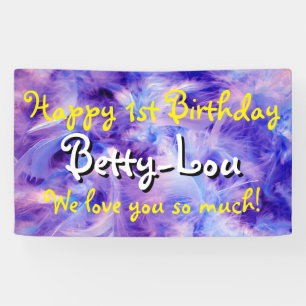 Photography - feathers blue violet + your ideas banner