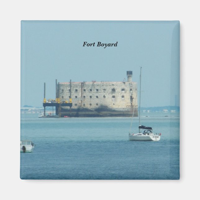 Photography Fort Boyard, France - Magnet (Front)