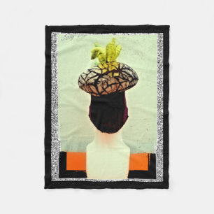 Photography Hat Hairstyle Strange Mask From The Fr Fleece Blanket