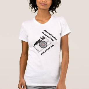 Photography Is a Passion Not Just A Job Angle T-Shirt