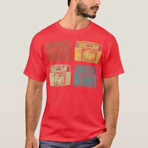 Photography Lover Vintage Photographer Retro Camer T-Shirt