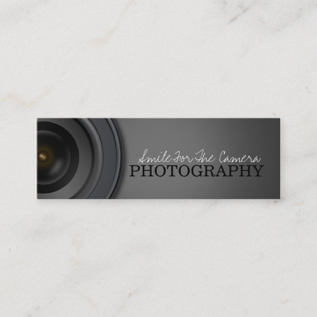 Photography Mini Business Card (Front)