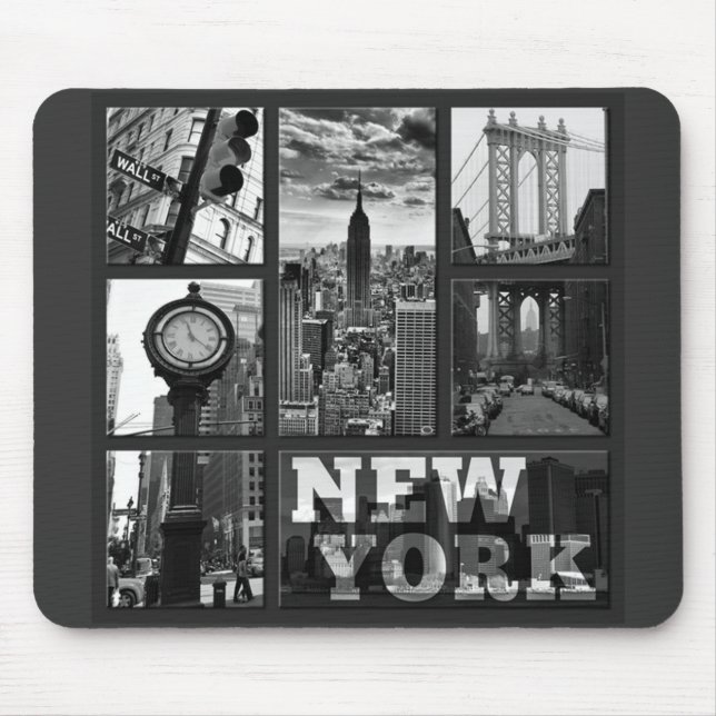 Photography New York, USA - Mouse Mat (Front)