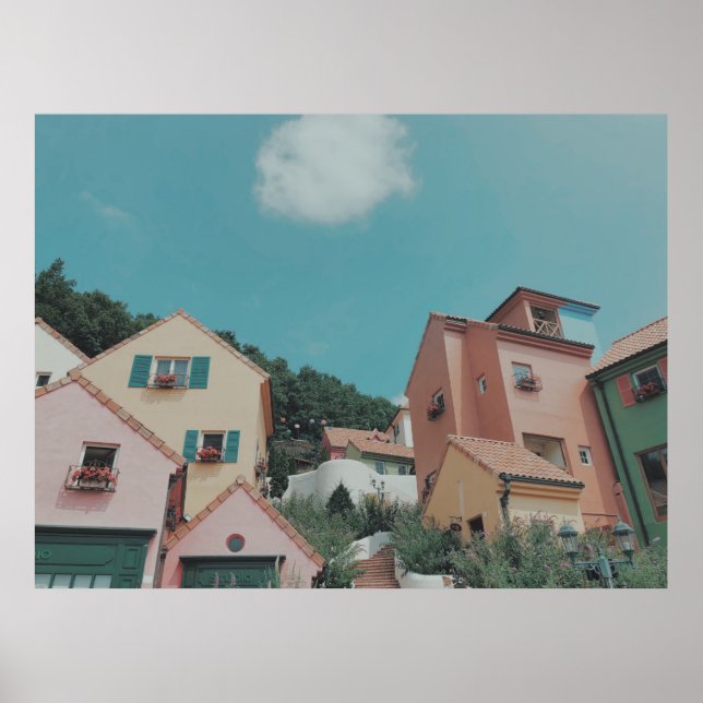 PHOTOGRAPHY OF CONCRETE HOUSES POSTER (Front)