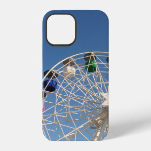 Photography of worms eye ferris wheel iPhone 12 case