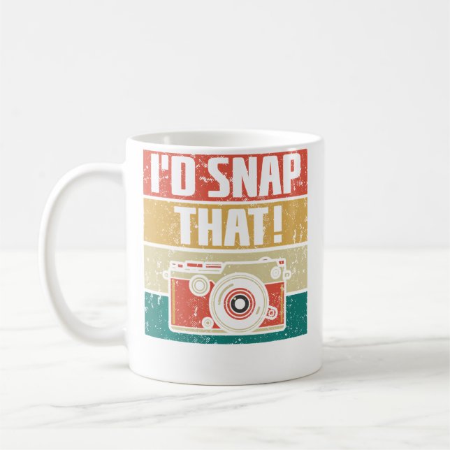 Photography Photo Camera Funny Photography Photogr Coffee Mug (Left)
