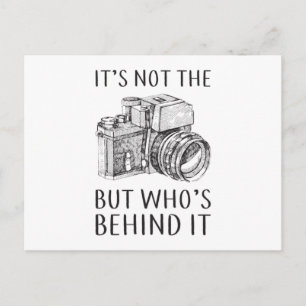 Photography Photographer Camera Funny Gift Idea Postcard