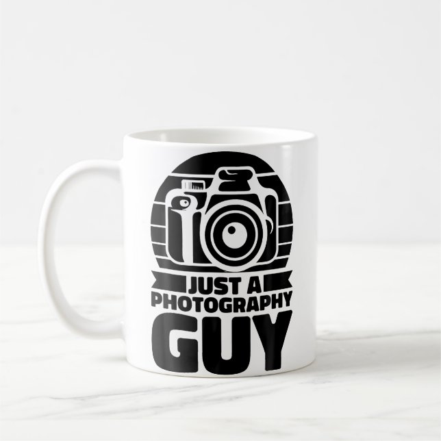 Photography Photographer - Camera Just A Photograp Coffee Mug (Left)