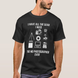 Photography Photographer Camera T-Shirt