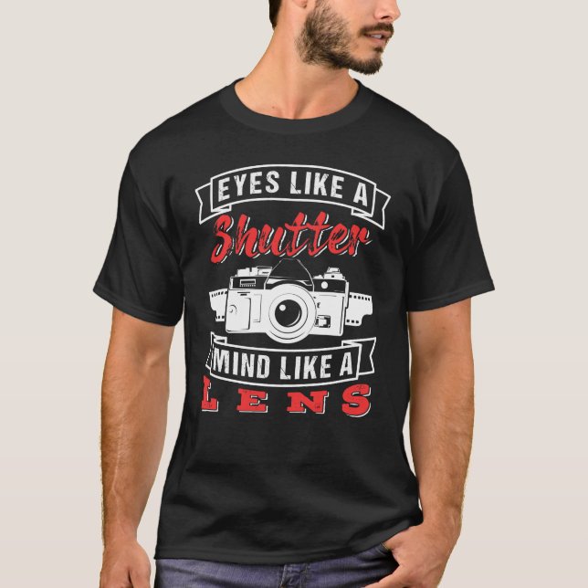 Photography Photographer Fan Lover Gift T-Shirt (Front)