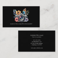 Photography Photographer Floral Camera Watercolor