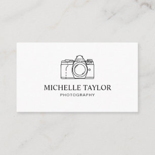 Photography Professional Photographer Camera Business Card
