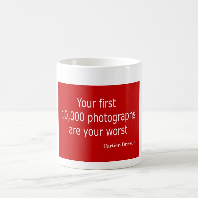 Photography quotes mug (Center)