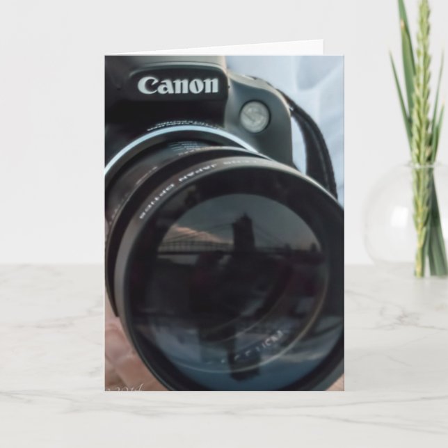 Photography Reflections. Card (Front)