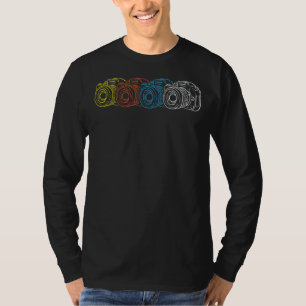 Photography Retro Photographer Cameras Digital Pho T-Shirt