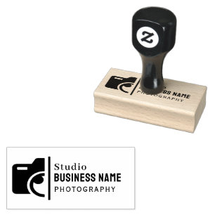 Photography rubber stamp