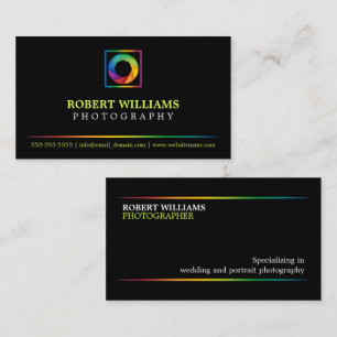 Photography Shutter Business Card
