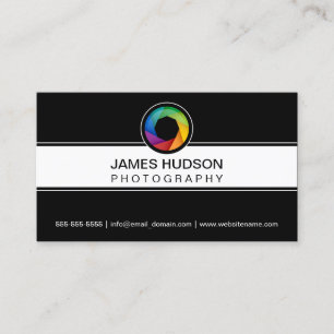 Photography Shutter Business Card