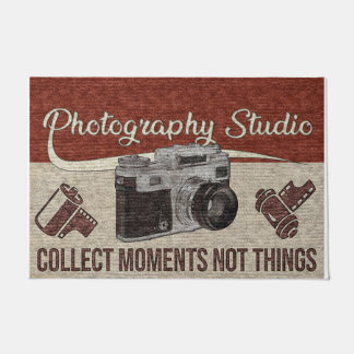 Photography Studio Doormat, Photographer Gift Doormat