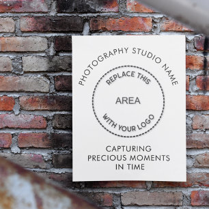 Photography Studio Name Logo Tagline Quote Poster