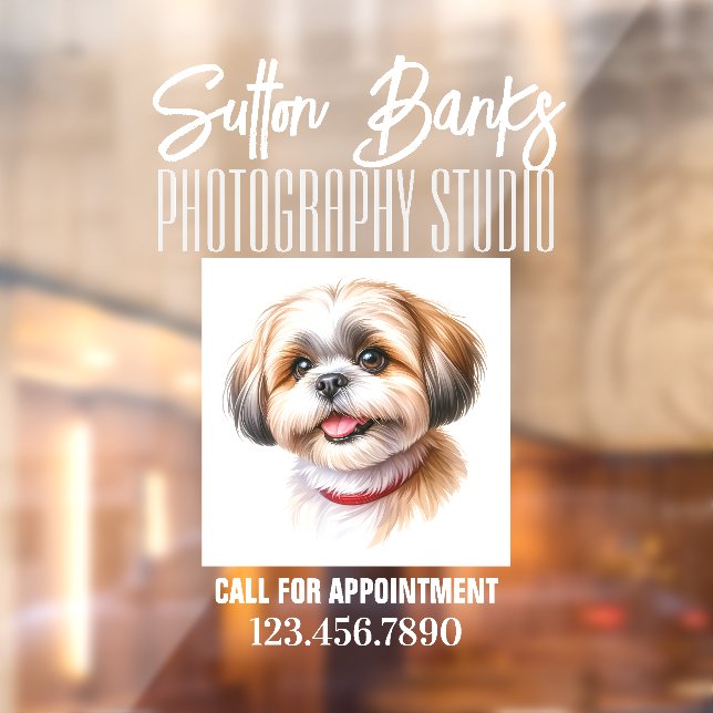 Photography Studio Window Cling (Sheet 2)