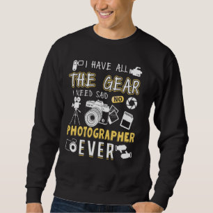 Photography Tee Funny Camera Photographer