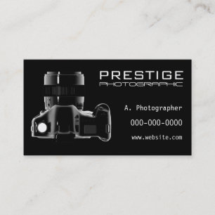 Photography trade business card