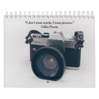 Photography Vintage Camera Calendar