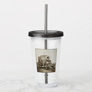 Photography Wagon of Roger Fenton Photo Realism Acrylic Tumbler