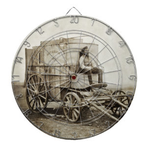 Photography Wagon of Roger Fenton Photo Realism Dartboard