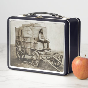 Photography Wagon of Roger Fenton Photo Realism Metal Lunch Box