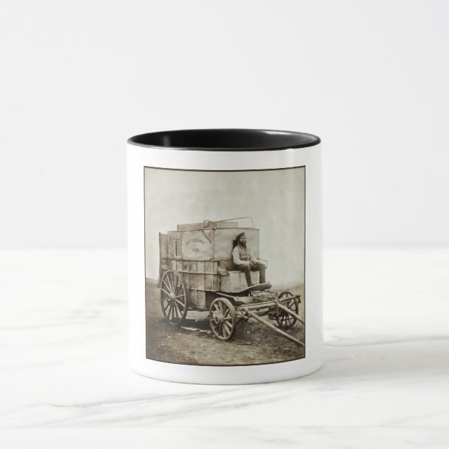 Photography Wagon of Roger Fenton Photo Realism Mug (Center)