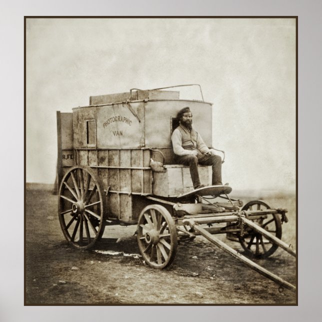 Photography Wagon of Roger Fenton Photo Realism Poster (Front)