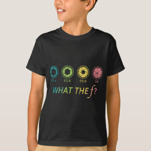 Photography What The Photographer Funny Camera F-S T-Shirt