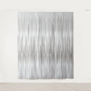 Photography White Silver Chic Faux Tinsel Backdrop Tapestry