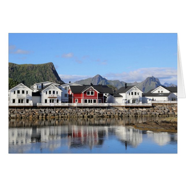 Photomap Houses in Cable Våg (Front Horizontal)