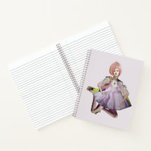 Photomontage Woman Wearing a Pink wig