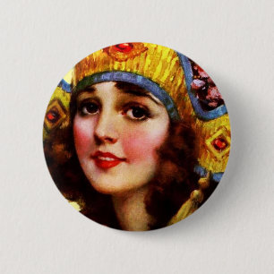 PHOTOPLAY MADGE BELLAMY AUGUST 1922.jpg 6 Cm Round Badge