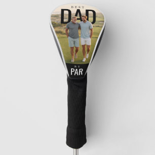 PhotoPop Best Dad By Par Custom Photo Golf Head Cover