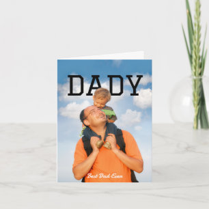 PhotoPop Dad Best Grandpa Ever Photo Card