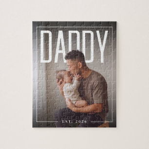 PhotoPop Daddy Est Custom Year Photo Jigsaw Puzzle