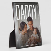 PhotoPop Daddy Est Custom Year Photo