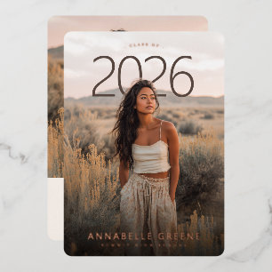 PhotoPop Modern Arch Photo Graduation Party