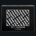 Photos Insert Calendar 2011 Template Black Frame<br><div class="desc">14 photos Insert for 2011 Calendar with classic black frame & grey matt This custom templates calendar is easy to make a memorable gift for your friends and family with your digital images right off your camera. For best result your image size should be 1200x1600 pixels or bigger Design by...</div>