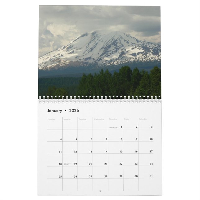 Photos of the Great North West Calendar (Jan 2026)