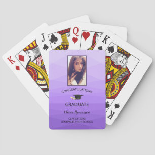 Photos On Polygonal Playing Cards